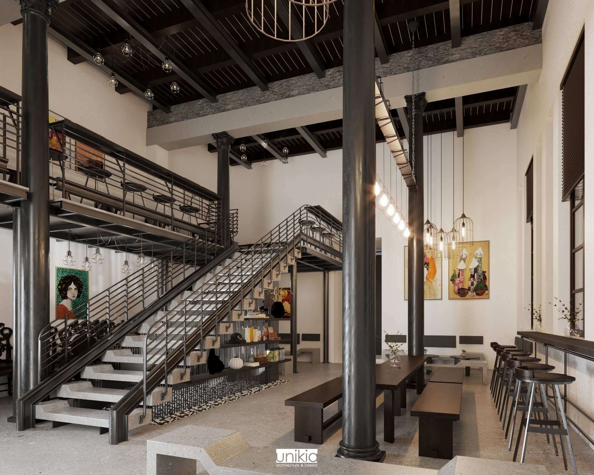 thiet ke kien truc noi that unikia 2024 (2)